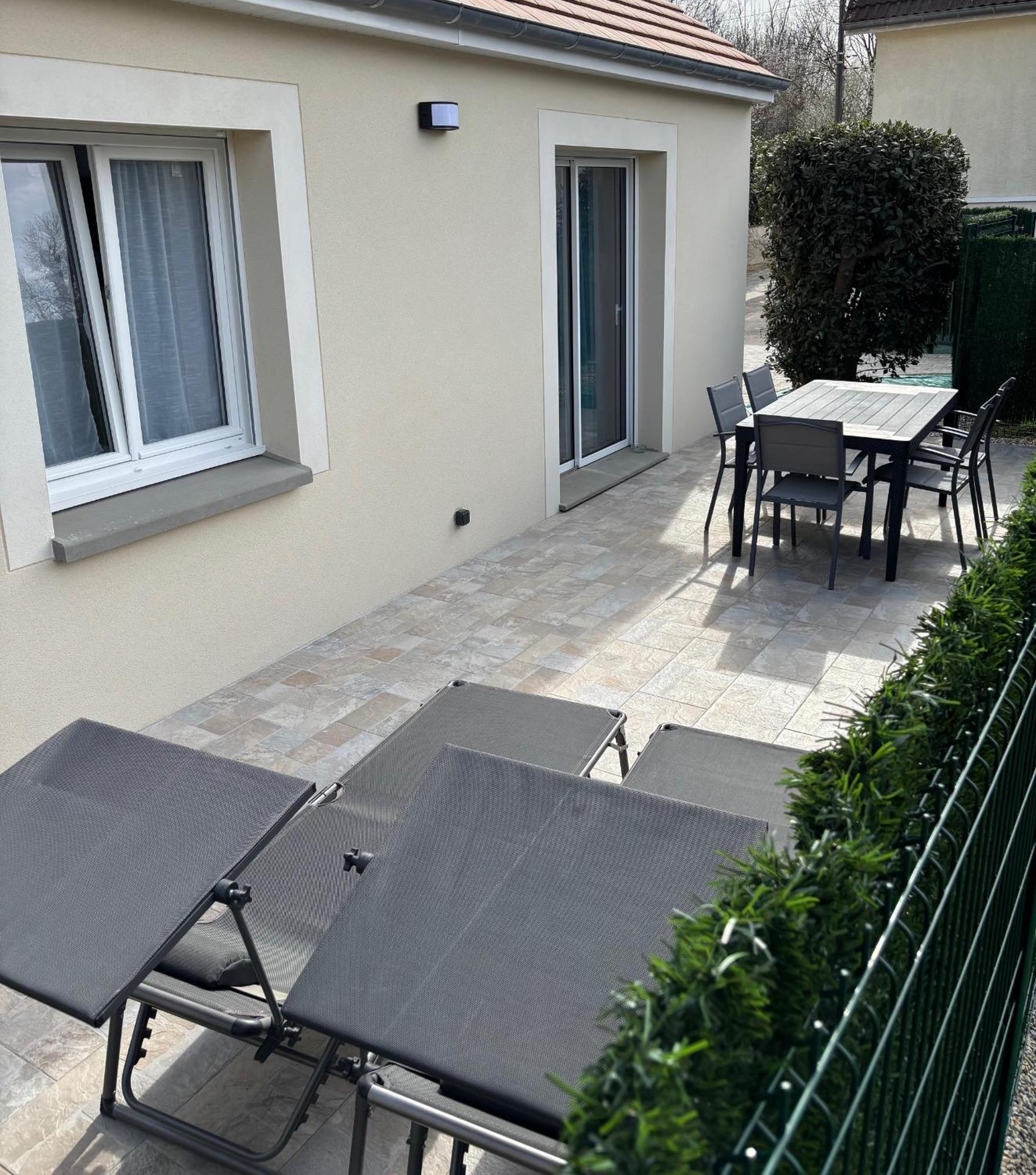 Ticya Lodge 10 Minutes Parc Disneyland Maison Neuve Independante Jusqu'A 5 Voyageurs Lit Bebe 2 Places Parking Ferme Isles-les-Villenoy Exterior photo